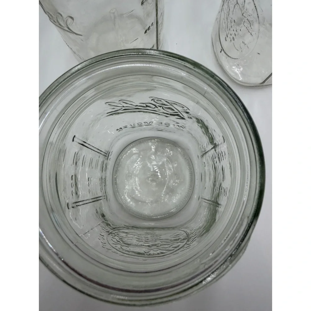 Mason Jars Ball Wide Mouth 32oz Clear Glass Quart Canning Jars Set of 7